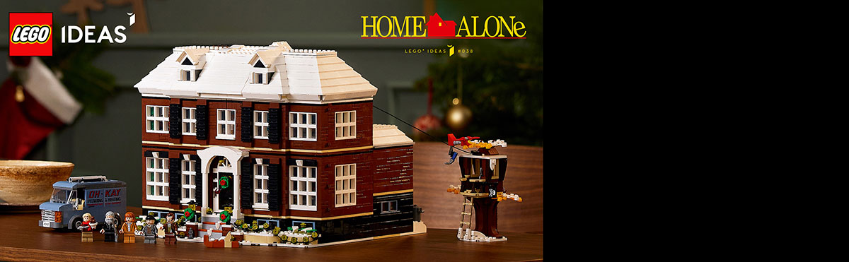 LEGO® Ideas: Sam u kući Otpaci provalnici (21330)