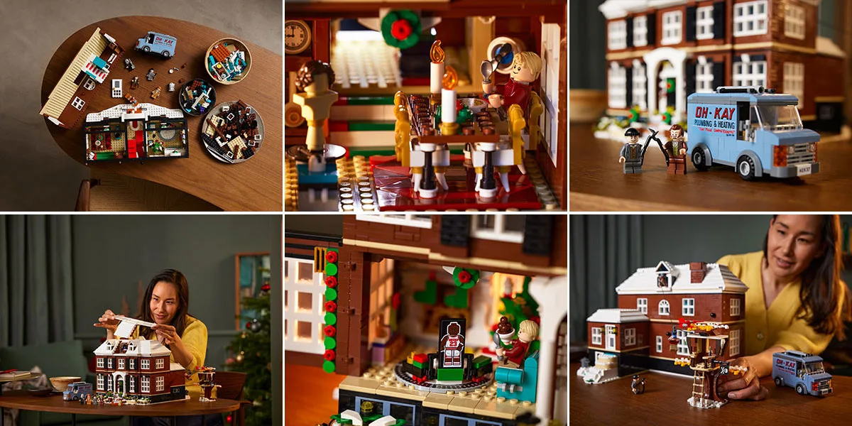 LEGO® Ideas: Sam u kući Otpaci provalnici (21330)