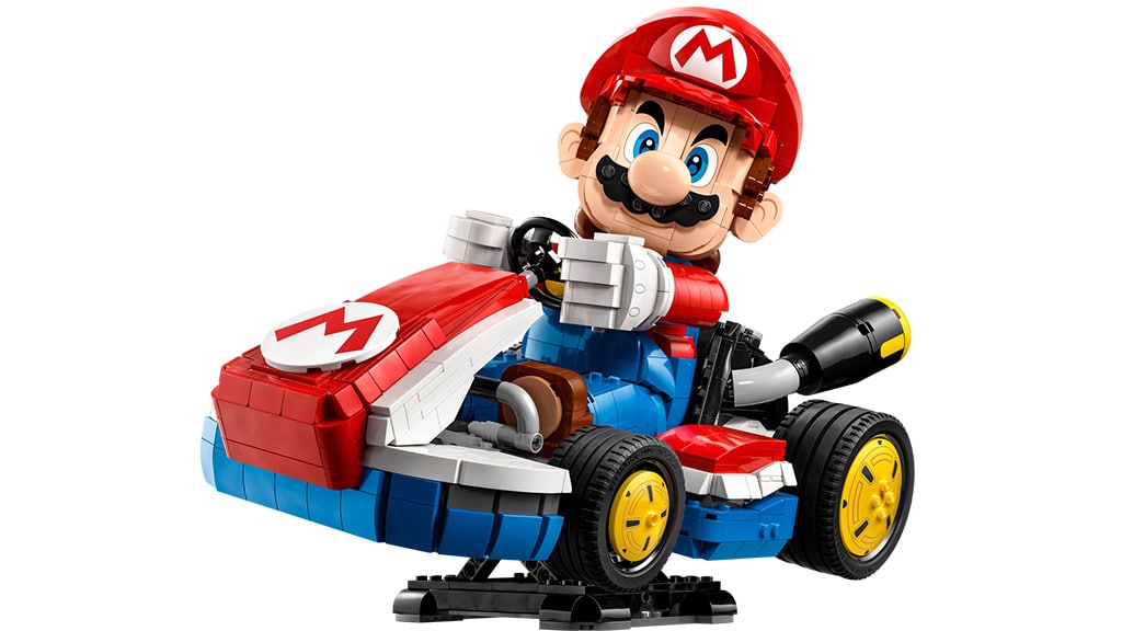 Obitelji mogu izgraditi Maria i njegov gokart s novim LEGO setom.