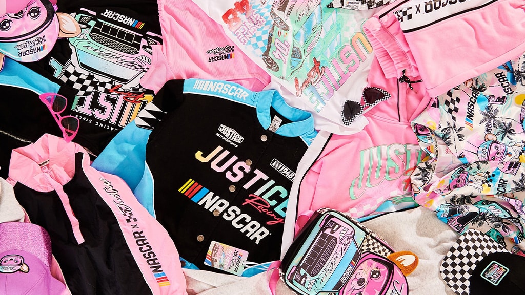 Justice NASCAR kolekcija brzo donosi modu za tinejdžere