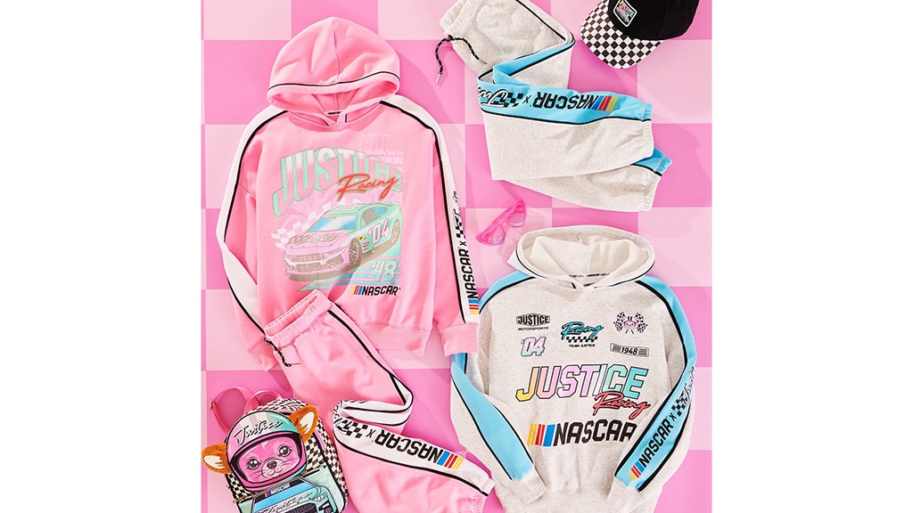 Justice NASCAR kolekcija brzo donosi modu za tinejdžere