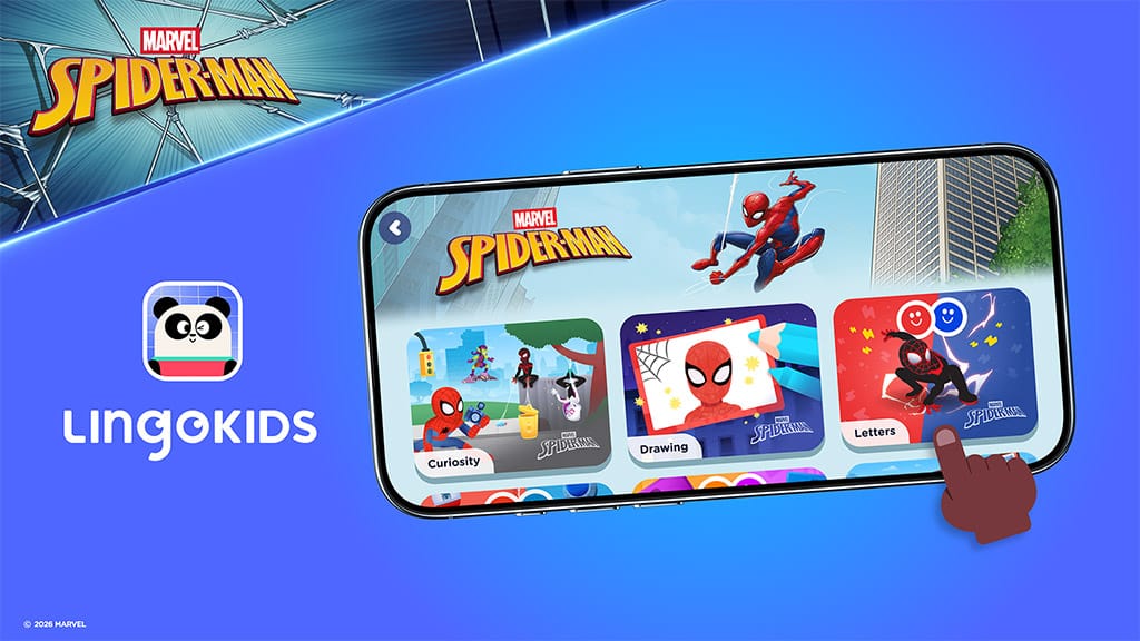 Zaronite u pravopis s novim Spider-Man igricama na Lingokidsu!