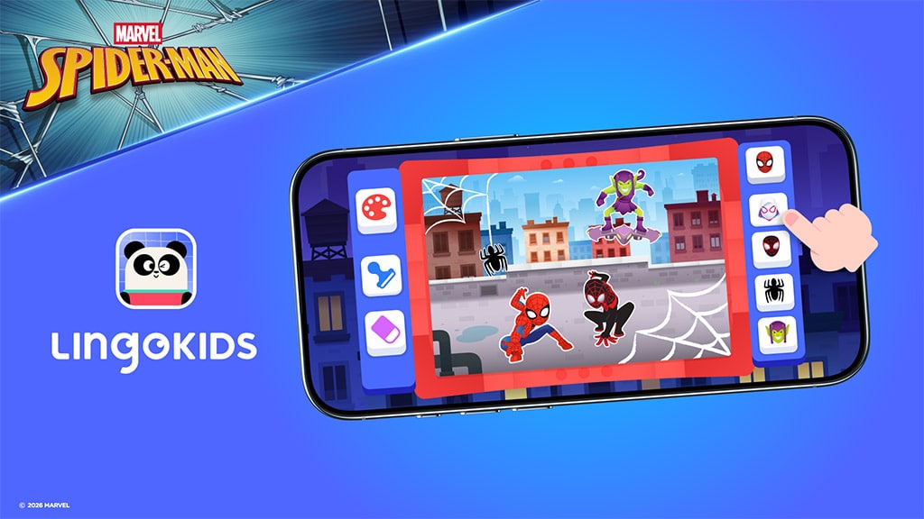 Zaronite u pravopis s novim Spider-Man igricama na Lingokidsu!