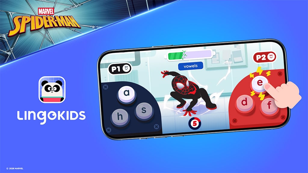 Zaronite u pravopis s novim Spider-Man igricama na Lingokidsu!