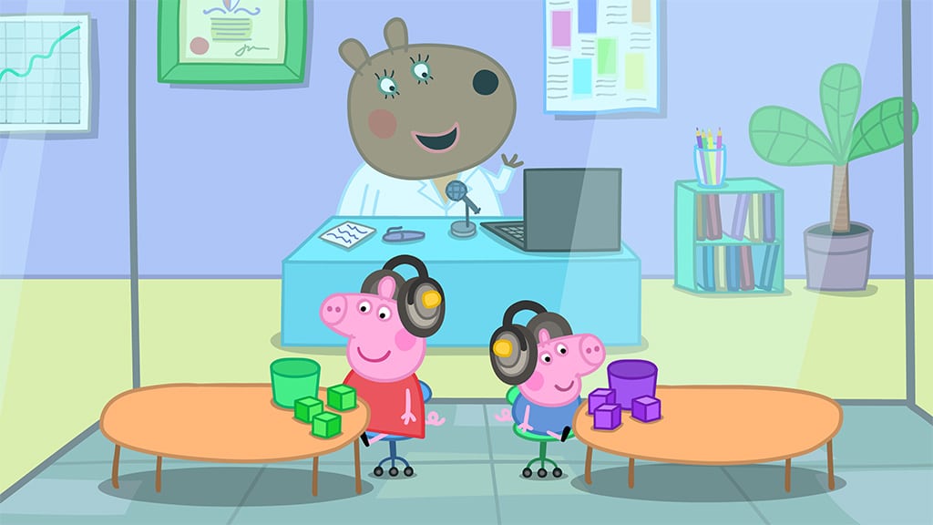 Nove epizode Peppa Pig predstavljaju glumce s oštećenjem sluha