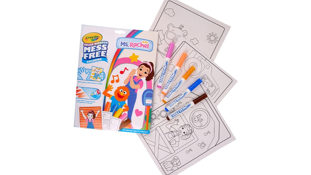 Mnogi uzbuđeni zbog novih Ms. Rachel Crayola bojanki