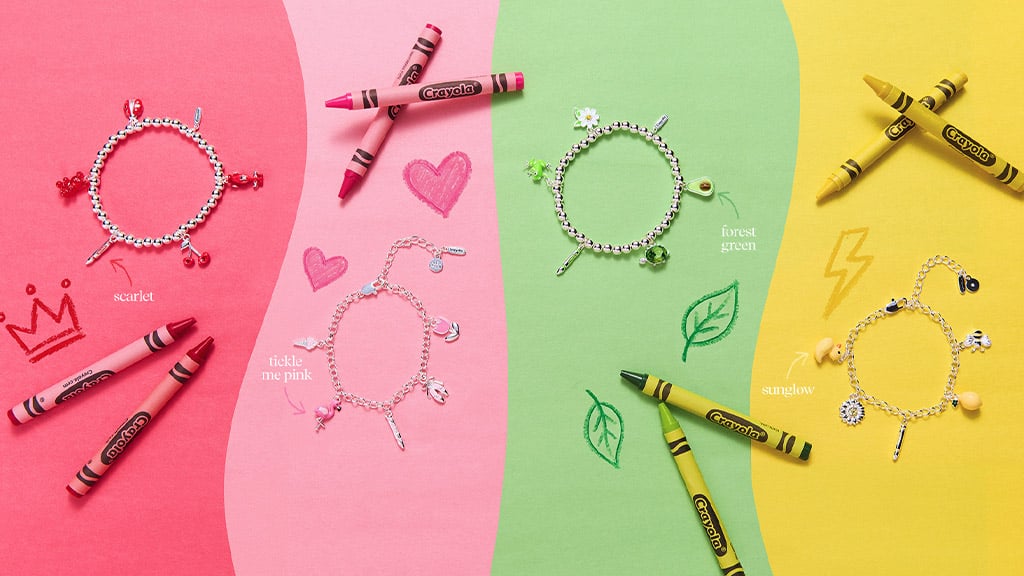 Pokaži svoje prave boje s Alex and Ani Crayola narukvicama!