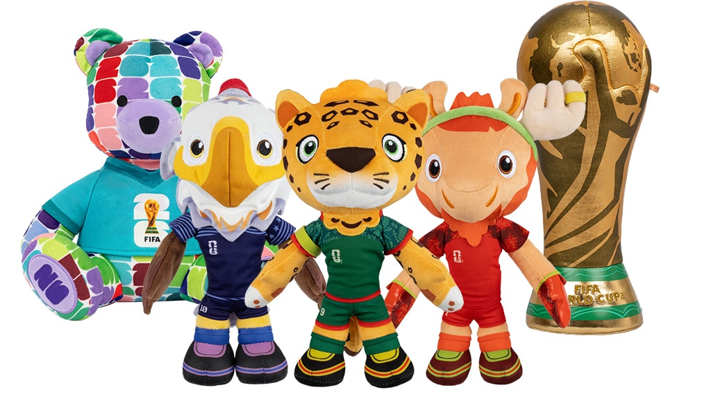 Jazwares FIFA 2026 Svjetskog prvenstva Squishmallows plišanci su stvarno cool