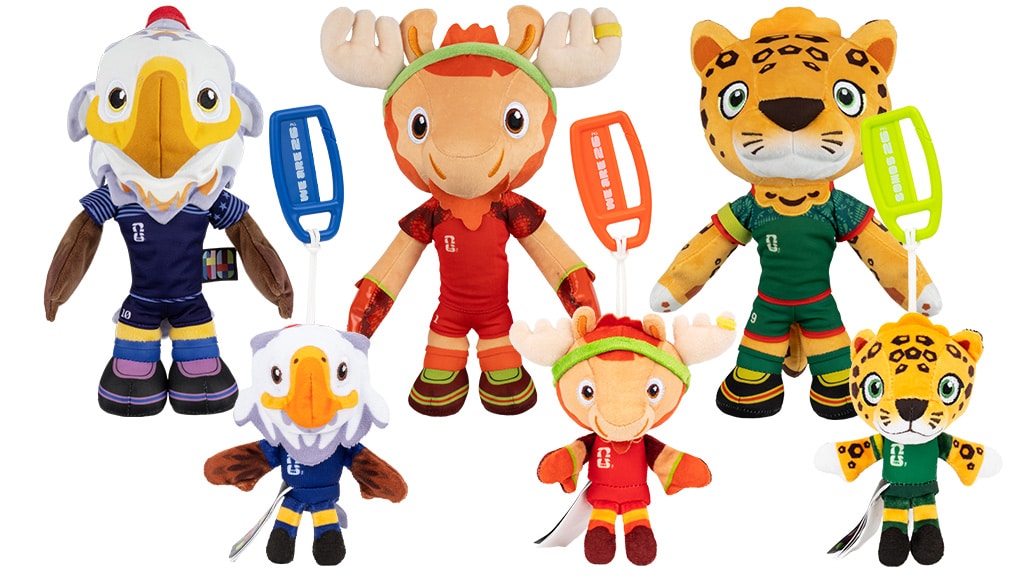 Jazwares FIFA 2026 Svjetskog prvenstva Squishmallows plišanci su stvarno cool