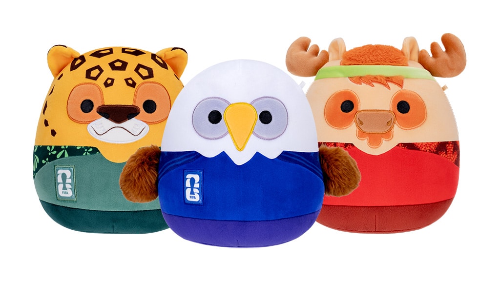 Jazwares FIFA 2026 Svjetskog prvenstva Squishmallows plišanci su stvarno cool