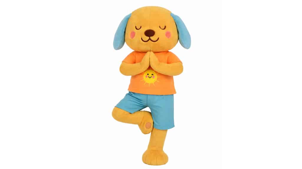 Yogapalooza Puppypalooza plišani pas