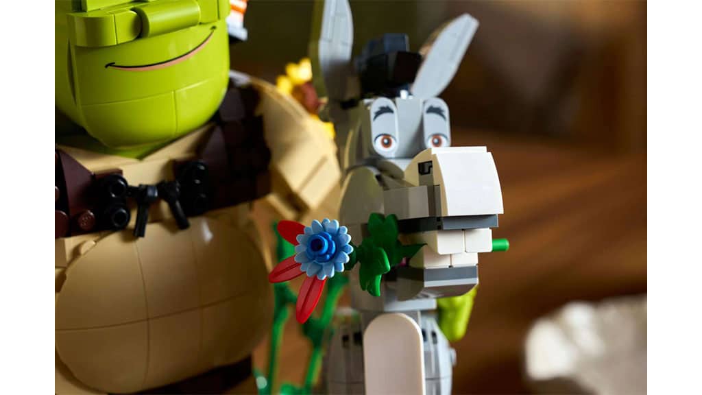 LEGO Ideas Shrek, Donkey i Puss in Boots set
