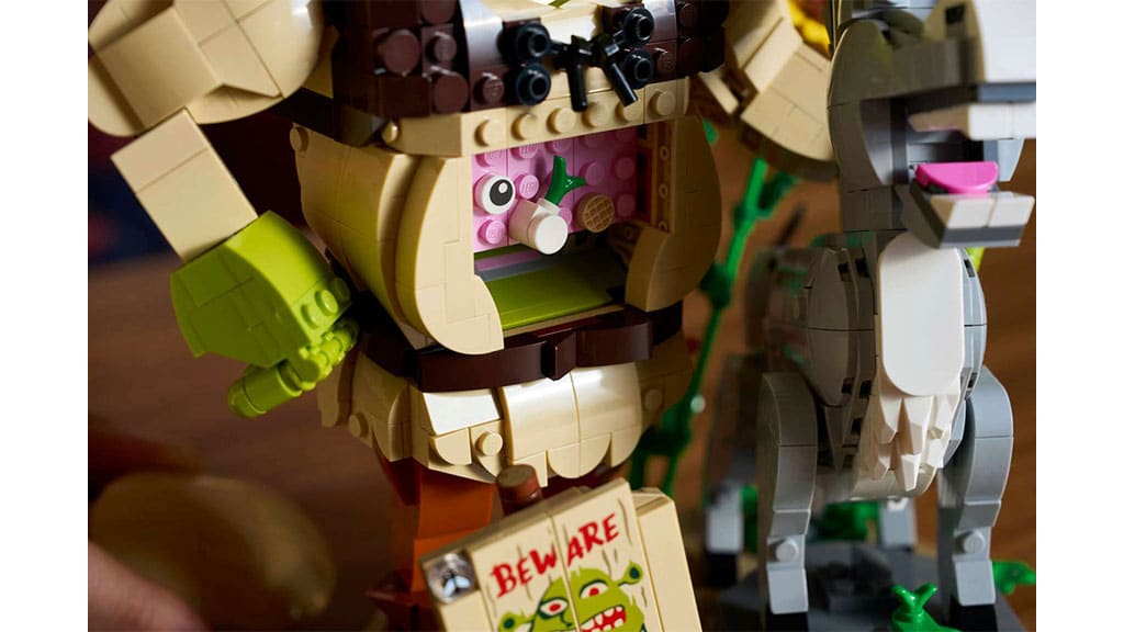 LEGO Ideas Shrek, Donkey i Puss in Boots set