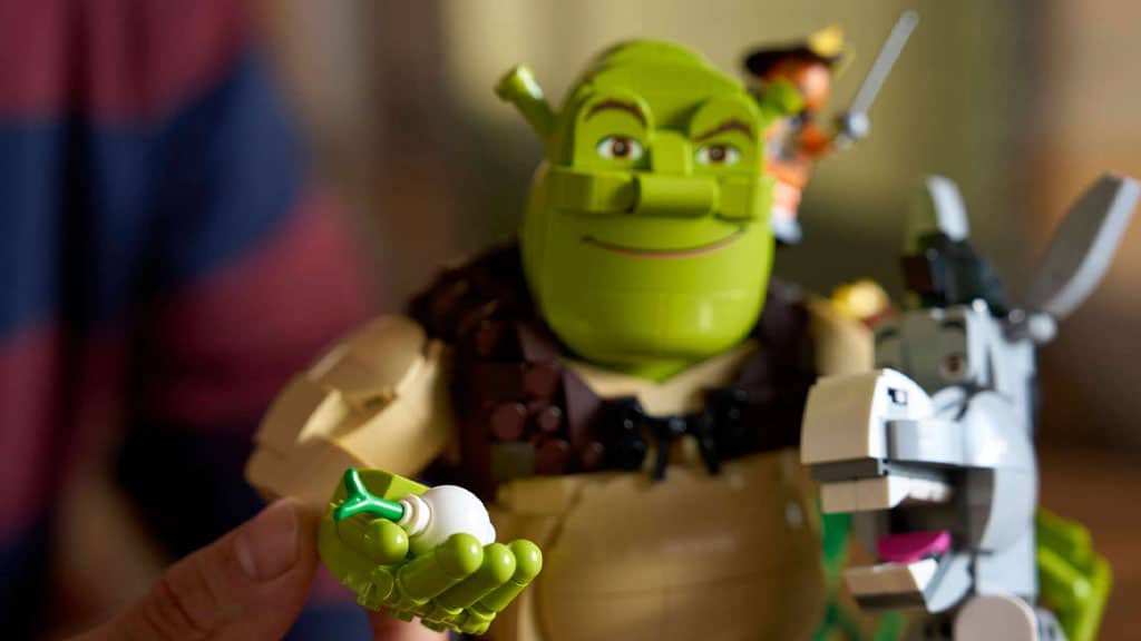LEGO Ideas Shrek, Donkey i Puss in Boots set