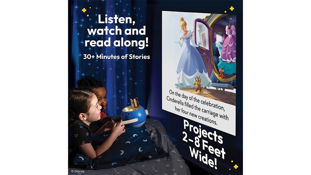 Doživi čaroliju Disney princeza s novom Luna pričom projektor figuricom!