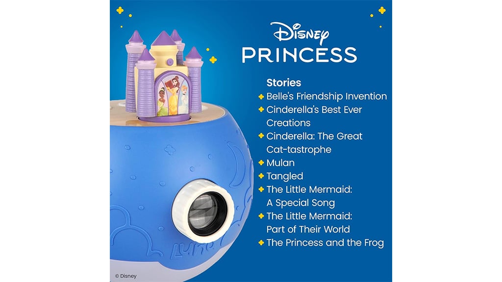 Doživi čaroliju Disney princeza s novom Luna pričom projektor figuricom!