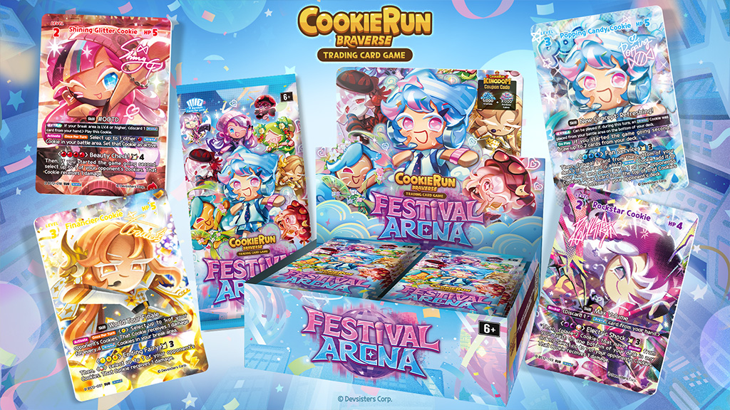 Braverse TCG superzvijezda donosi kolačiće u Festival Arena Booster paket