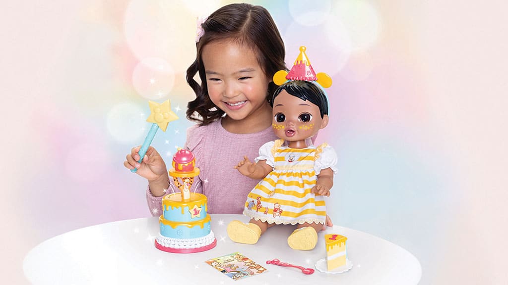 JAKKS Pacific Disney Darlings Čarobna rođendanska iznenađenja Winnie the Pooh