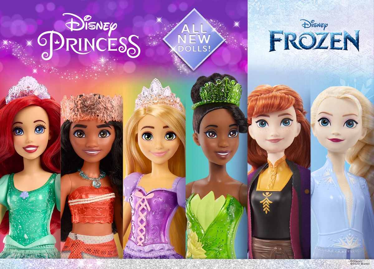 Stigle su nove Mattel Disney Princeze!