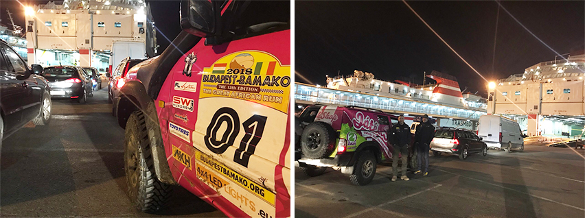 Budimpešta - Bamako Rally izvještaj o stanju 1-3. dan utrke