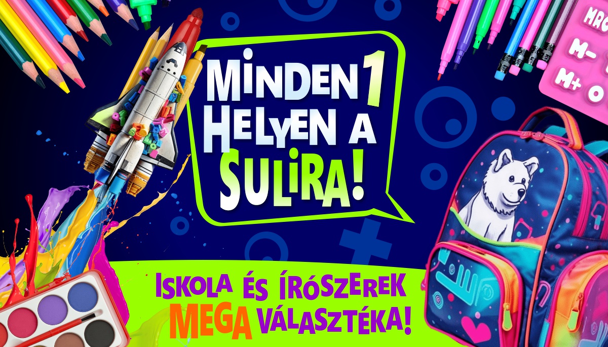 Sve na jednom mjestu za školu! JátékShop web trgovina redefinira povratak u školu