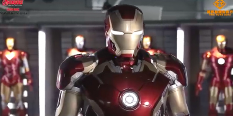 Životne veličine, funkcionalni Iron Man oklop napravio je kineski proizvođač igračaka