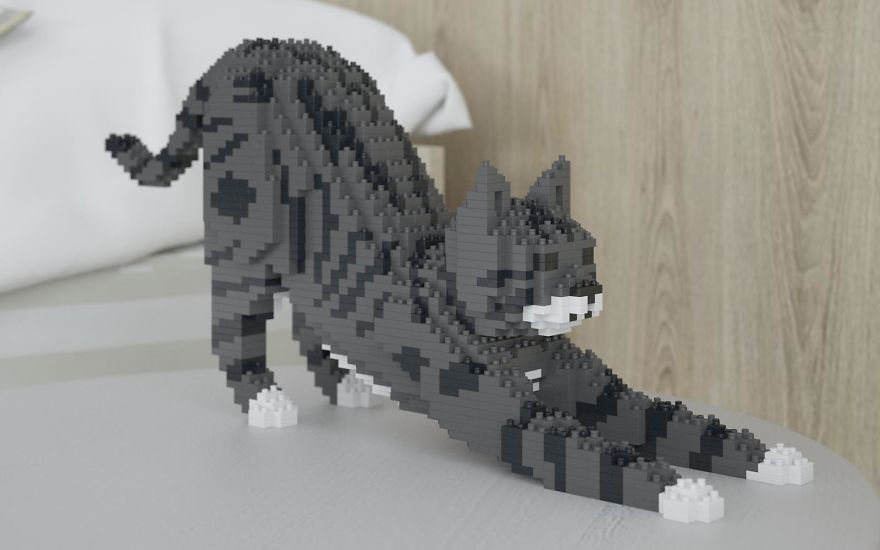 Nova ljubimac ludost: LEGO mačke u svim količinama.