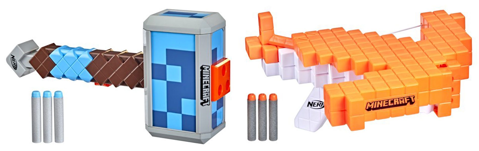 Hasbro predstavlja Minecraft Nerf oružje