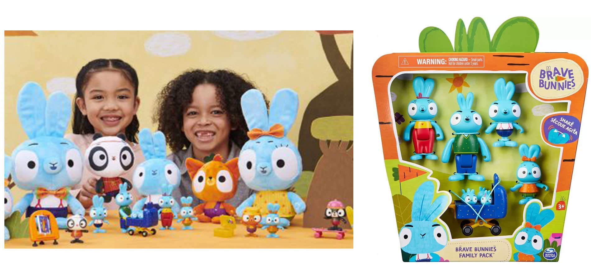 Spin Master i Glowberry predstavljaju Brave Bunnies igračke