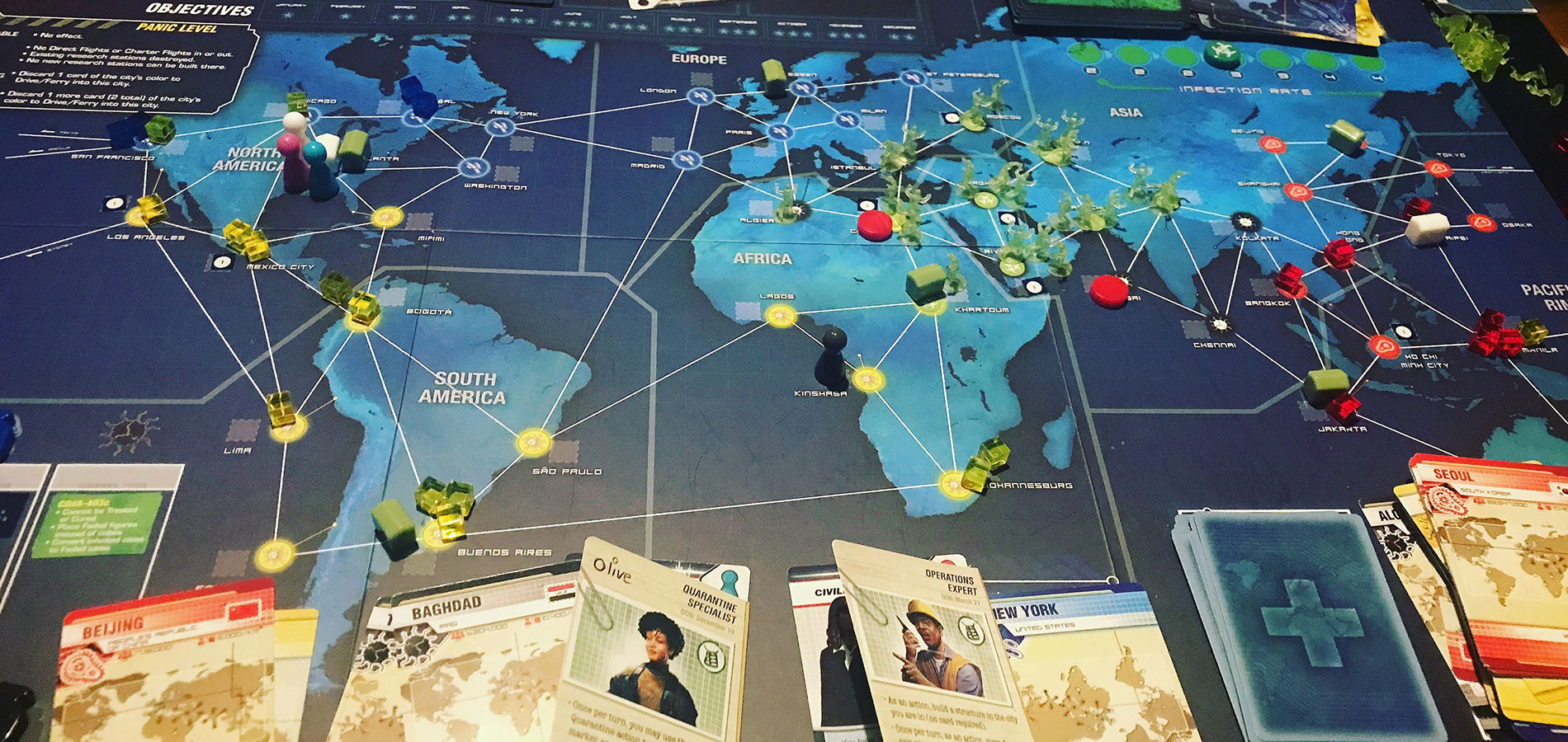 Top 10 društvenih igara – 2. mjesto Pandemic: Legacy - 1. sezona