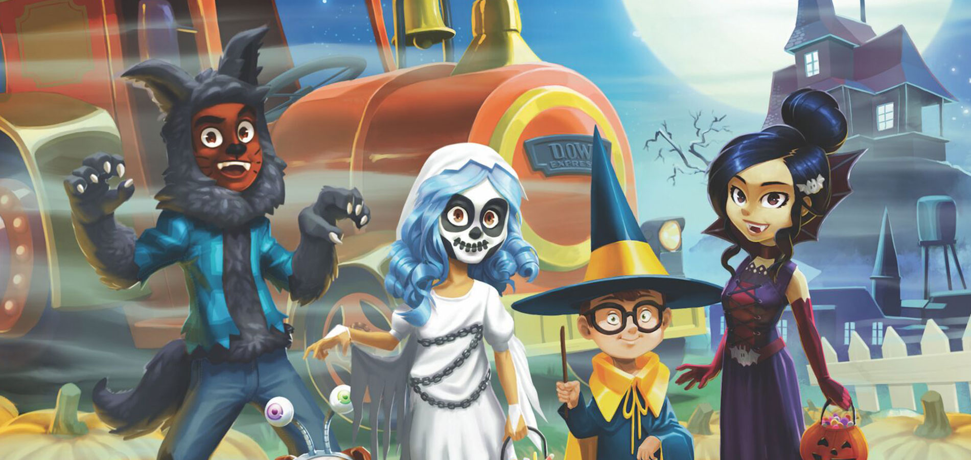 Asmodee predstavlja igru Ticket to Ride: Ghost Train