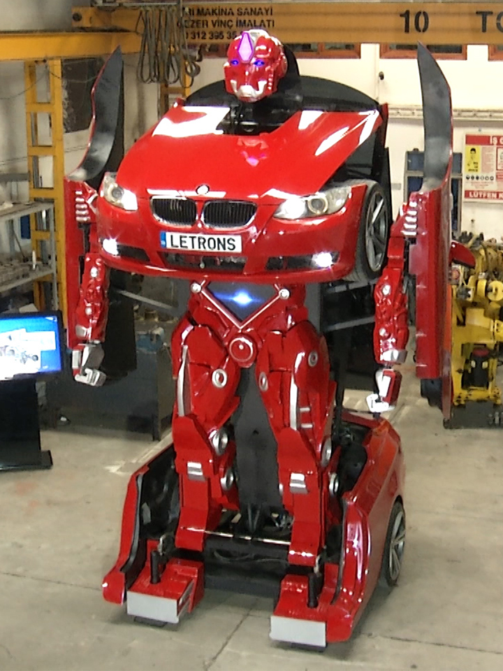 Letrons Antimon: Pravi Transformers iz BMW-a
