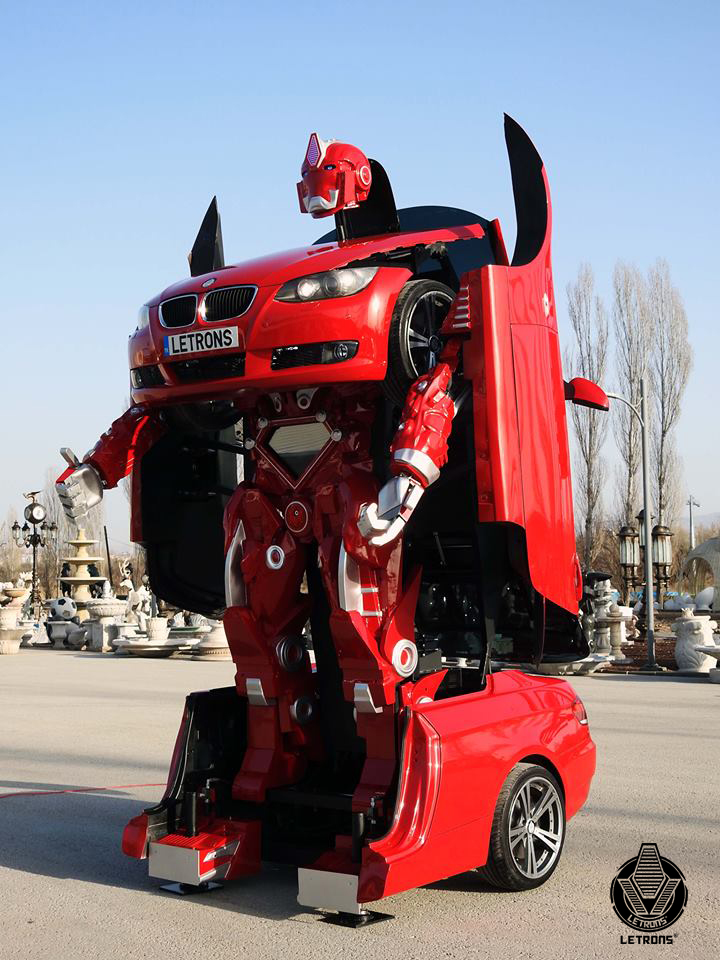 Letrons Antimon: Pravi Transformers iz BMW-a