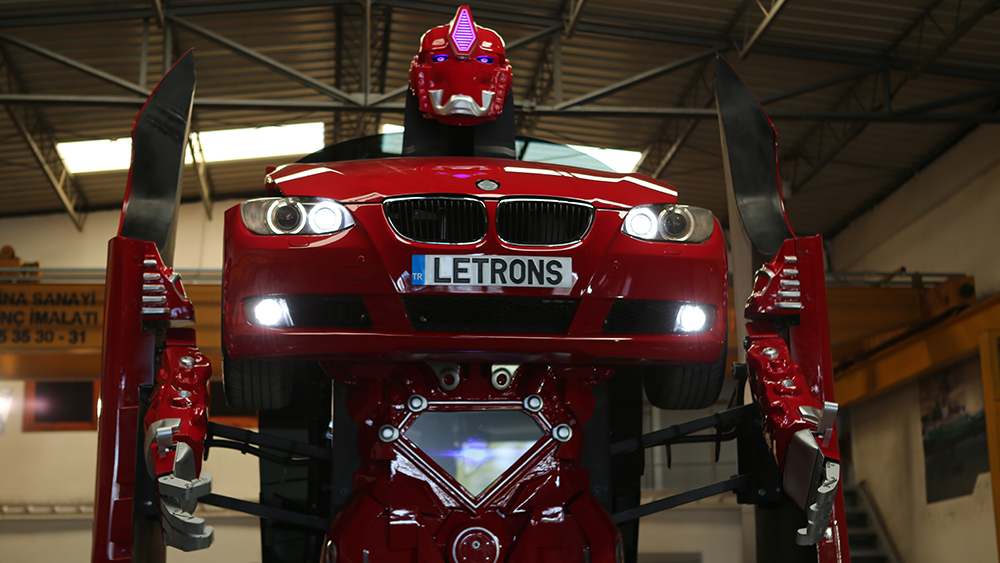 Letrons Antimon: Pravi Transformers iz BMW-a