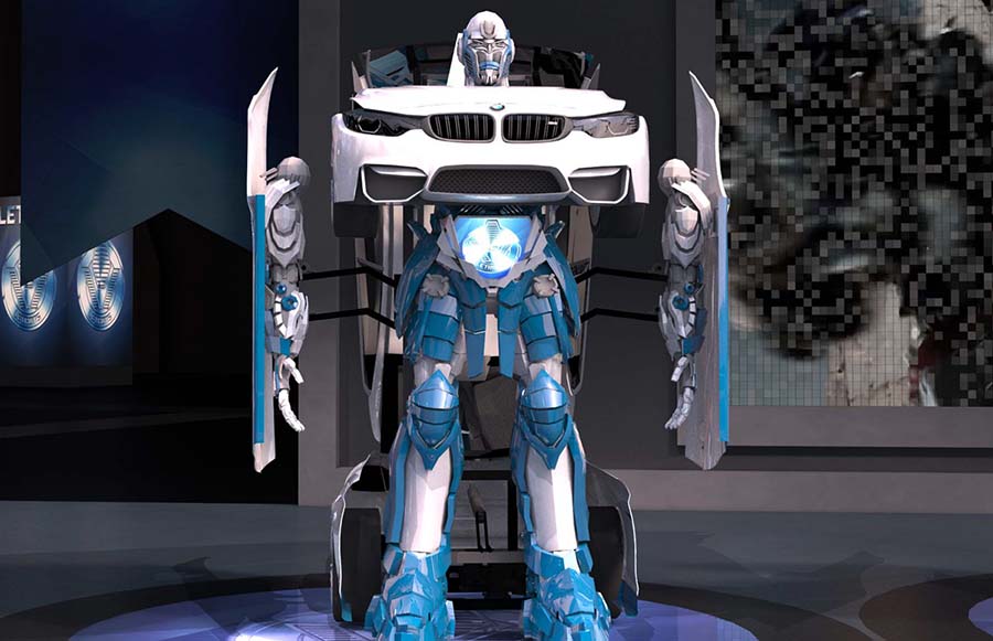 Letrons Antimon: Pravi Transformers iz BMW-a