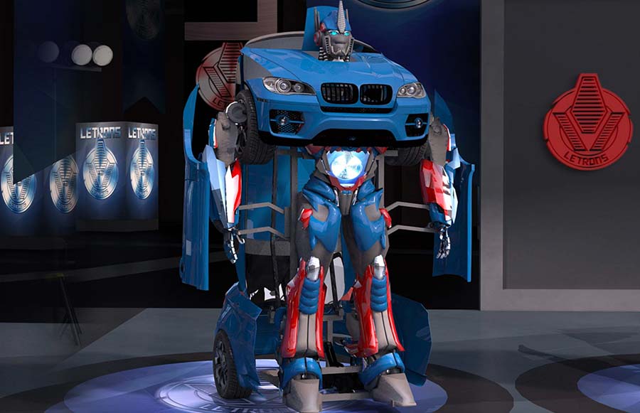 Letrons Antimon: Pravi Transformers iz BMW-a