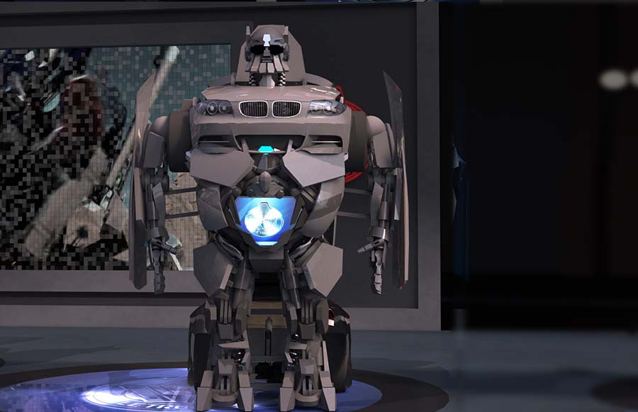 Letrons Antimon: Pravi Transformers iz BMW-a