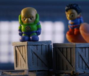 Ooshies Superman i Thor minifigura