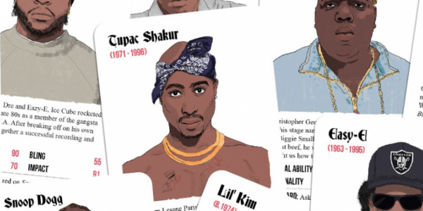 Rapper Trumps kartaška igra