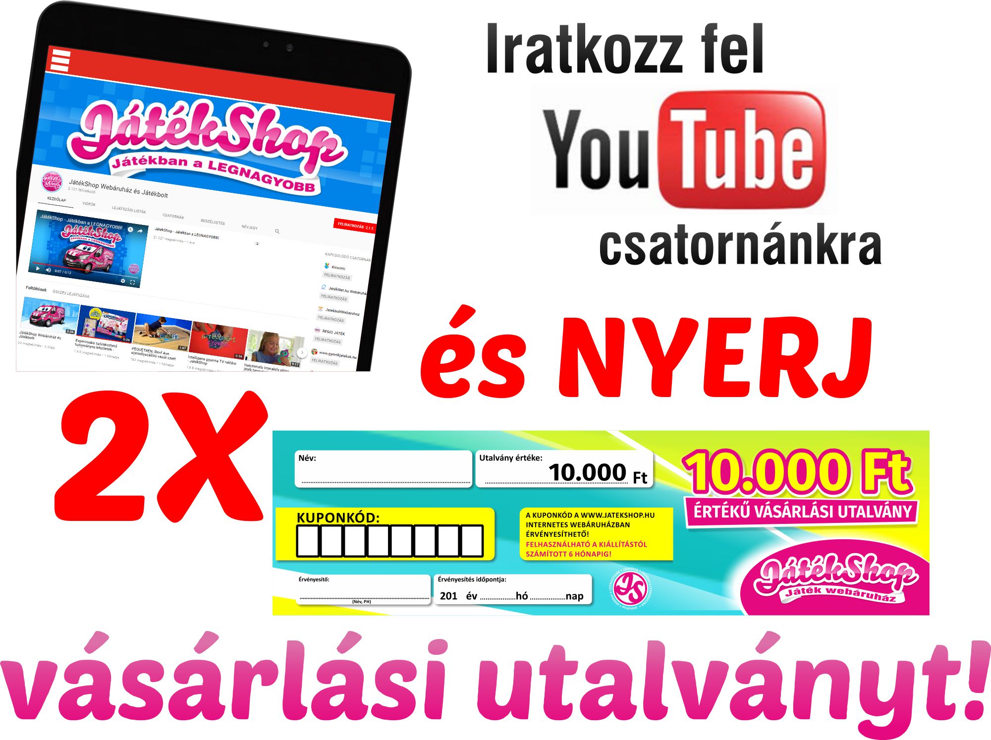 Pretplati se na naš Youtube kanal i osvoji!