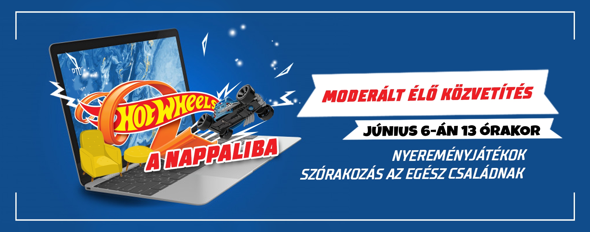 Hot Wheels facebook moderirana live transmisija