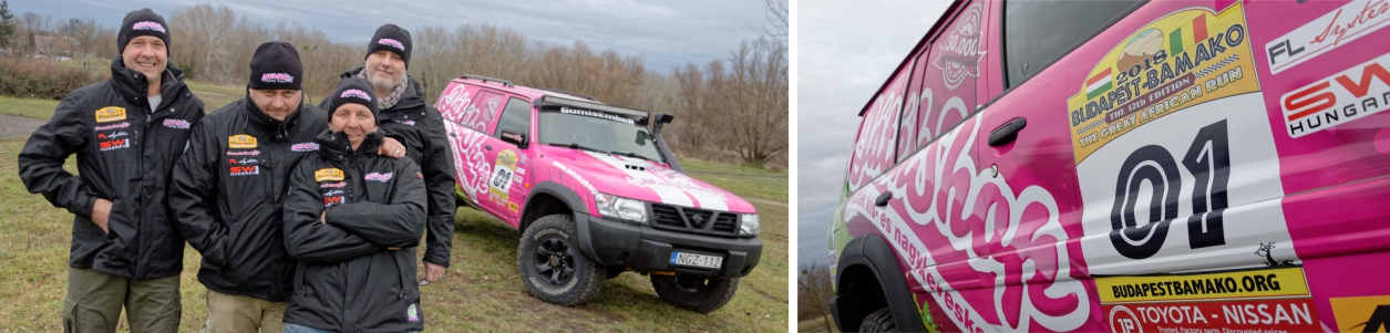 Krećemo s našim timom na rally Budapest-Bamako 2018!