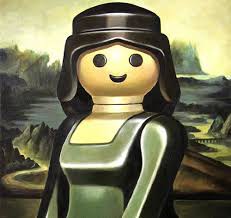 Poznate slike u Playmobil odijelu