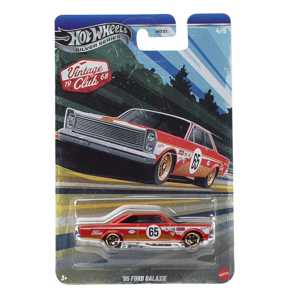 Hot Wheels: Vintage 65 Ford Galaxie autić 1/64 - Mattel