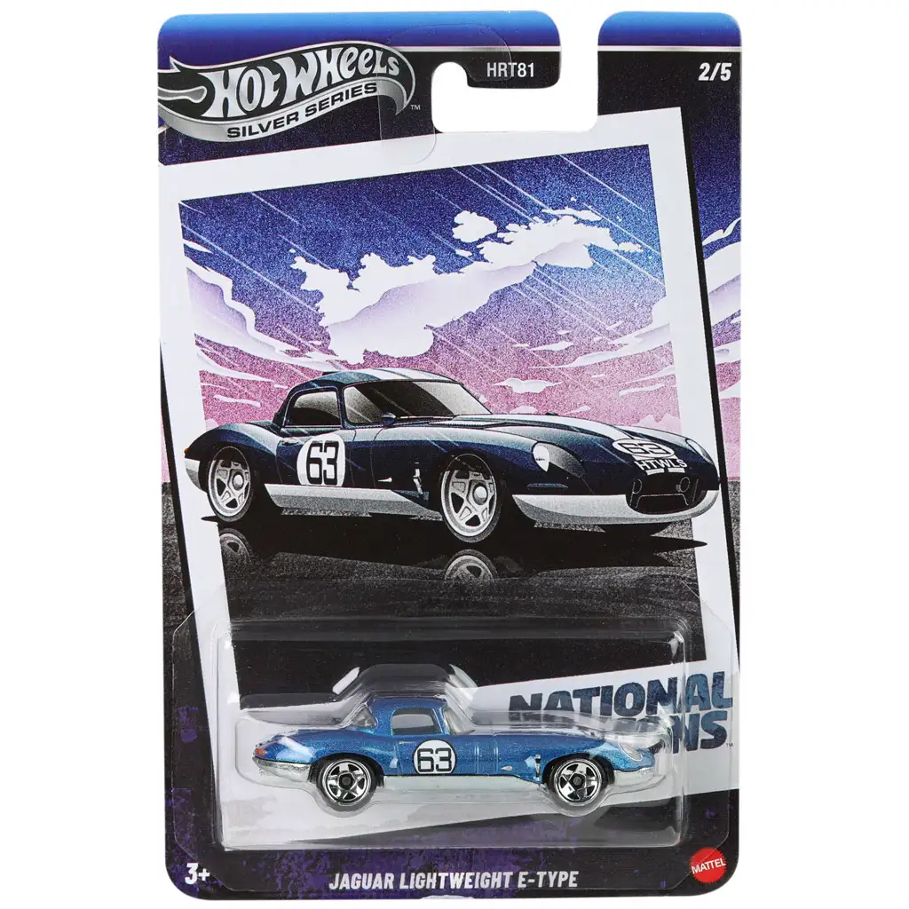 Hot Wheels: Vintage Jaguar Lightweight E‑Type autić 1/64 – Mattel