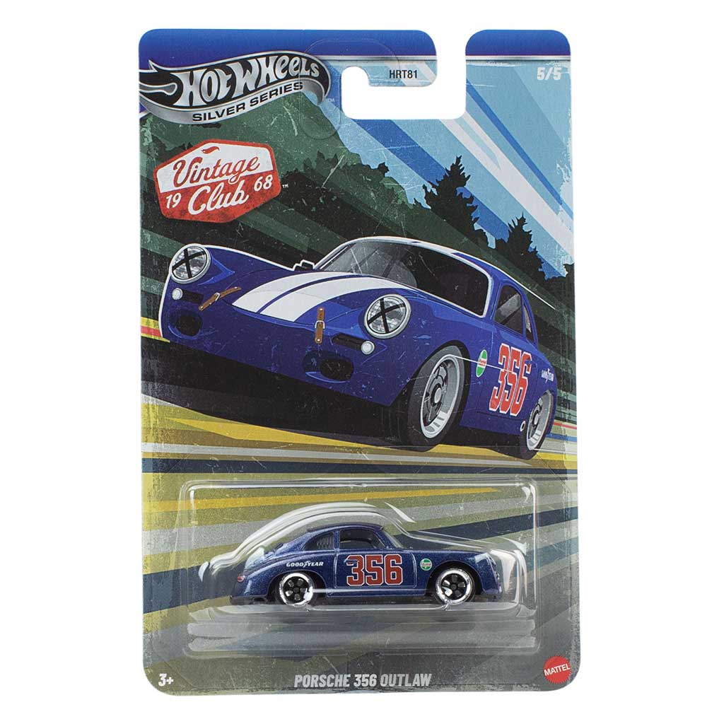 Hot Wheels: Vintage Porsche 356 Outlaw autić 1/64 - Mattel