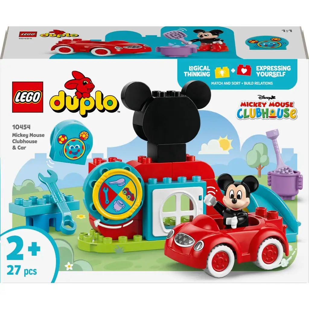 LEGO® DUPLO®: Igralište i auto Mickey Mousea (10454)