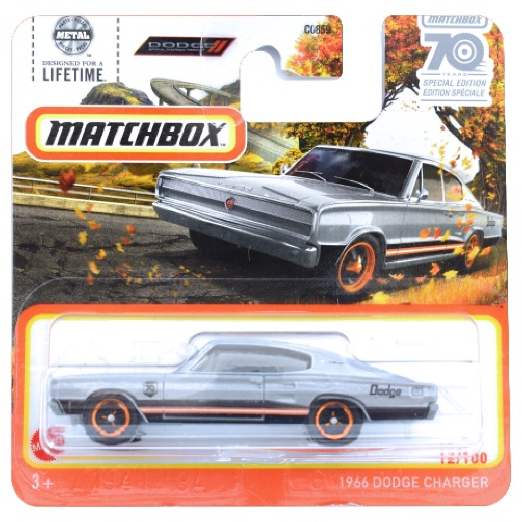 Matchbox '66 Dodge Charger mali auto 1/64 - Mattel kupovina IgračkeShop