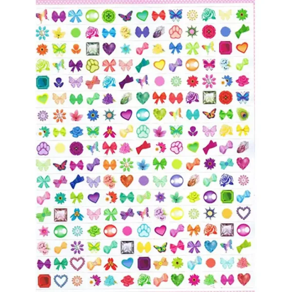 1000 naljepnica konja 1. - Album s naljepnicama Cvjetna livada slika 4