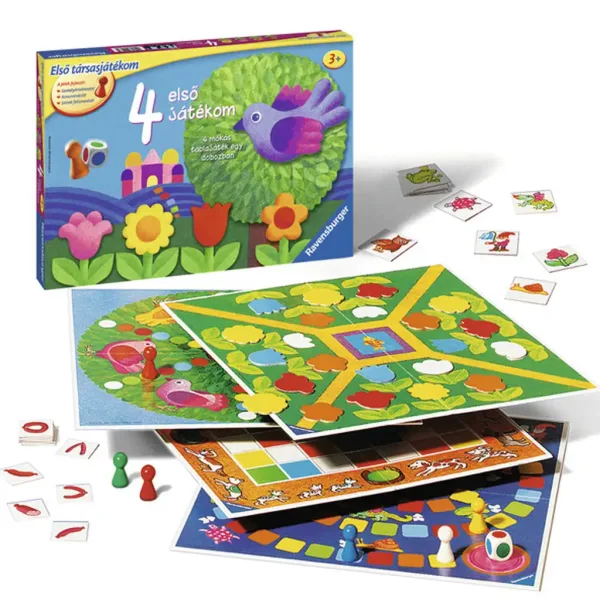 4 prve igre - kolekcija društvenih igara - Ravensburger slika 2